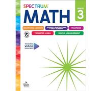 Spectrum Math Workbook, Grade 3