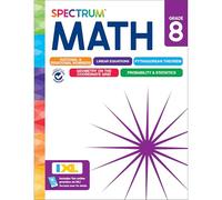 Spectrum Math Workbook, Grade 8