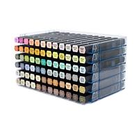 Spectrum Noir Crafter's Companion-Ultimate - Caja de almacenamiento para bolígrafos de 6 bandejas, 6 unidades