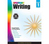 Spectrum Spectrum Writing, Grade 1 (Tapa blanda) (Importación USA)