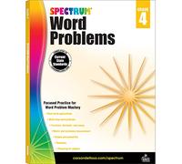 Spectrum Word Problems, Grade 4