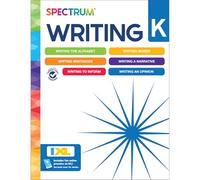 Spectrum Writing Workbook, Grade K