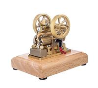 SpedUpX Kits de modelo de motor, 1.9 cc Mini Atkinson diferencial diferencial opuesto motor de gas de cuatro tiempos modelo de motor de combustión interna, kit de motor de ciencia física
