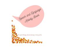 Speech and Language Skill Booklet: Fall Edition
