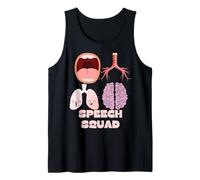 Speech Squad - SLP Speech Therapy Tee Camiseta sin Mangas