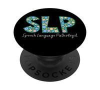Speech Squad - SLP Speech Therapy Tee PopSockets PopGrip Adhesivo