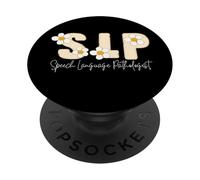 Speech Squad - SLP Speech Therapy Tee PopSockets PopGrip Adhesivo
