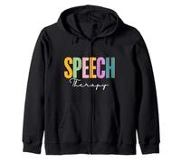 Speech Squad - SLP Speech Therapy Tee Sudadera con Capucha