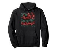Speech Therapy Christmas Speech Therapist Sudadera con Capucha