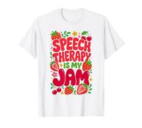 Speech Therapy is My Jam Boho Floral SLP Speech Therapist Camiseta