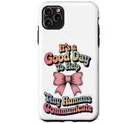 Speech Therapy SLP Help Tiny People Communicate Coquette Carcasa para iPhone 11 Pro MAX