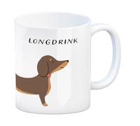 speecheese Taza de café con texto en alemán «Longdrink», perfecta para los amantes del alcohol, ideal para amantes del alcohol, gin, tónico, tequila, vodka, whisky