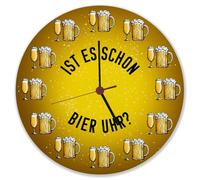 speecheese ¿Ya es un reloj de cerveza? Reloj de pared divertido para bares, pubs y WG's para estudiantes a los que les gusta beber como idea de regalo para los amantes de la cerveza y los borrachos