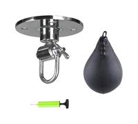 Speed Bag, Pear Ball Punching Bag Boxing Speed Punching Bags and Swivel Set, Compact Boxing Speed Bag, Punching Ball, Speed Bag Boxing for Women, Men, Adult, Gimnasio, Home
