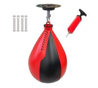Speed Bag Set de Boxeo Speed Bag en Forma de Pera Pelota de Boxeo portátil Juego de de Velocidad Colgante Balón de Boxeo Reutilizable Juego de Pelota de Boxeo de Velocidad Equipo de de