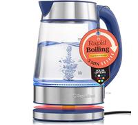 Speed-Boil Water Electric Kettle, 1.7L 1500W, Coffee & Tea Kettle Borosilicate Glass, Wide Opening, Auto Shut-Off, Cool Touch Handle, LED Light. 360° Rotation, Boil Dry Protection