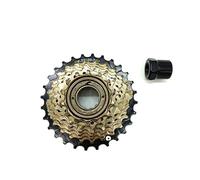 Speed Cassette MF-TZ500-7 Cassette 7 Speed Bicycle MTB Cassette de Piñones | Soporte de cesta de cubo de embrague 14-28T 14-32T TZ500-7 Freewheel Road Cycling Extractor de volante magnético