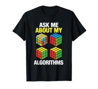 Speed Cube Ask Algoritmos Camiseta