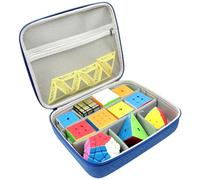 Speed Cube - Funda rígida de EVA compatible con Shashibo/Rubik's/Jurnwey/para Roxenda Brain Teaser Fidget Toy. Soporte de transporte para rompecabezas de cubos, juego de viaje para niños, adolescentes