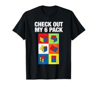 Speed Cube Puzzle Cubing Funny Echa un Vistazo a mi Sixpack Camiseta