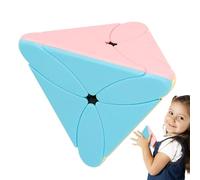 Speed Cube, Speed Cube ohne Aufkleber - Glatter Pyramiden-Puzzlewürfel ohne Aufkleber | Macaron Bonbonfarben -Würfelspielzeug, Kindergeburtstags-Gastgeschenke