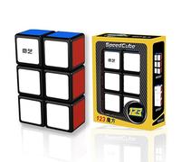 Speed Cube1x2x3, Puzzle Cubo Mágico Classic Stickerless, Cubo Mágico Ideal Juego de Puzzle para Adultos y Niños，Fácil Giro y Juego Suave y Colores Vivos.