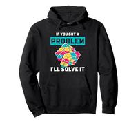 Speed Cubing Funny Problem Solver Puzzle Cita Arte Sudadera con Capucha