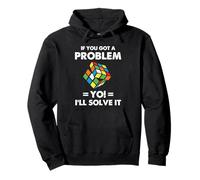 Speed Cubing Funny Problem Solver Puzzle Cita Arte Sudadera con Capucha