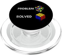 Speed Cubing Master Puzzle Cube Fan Matemáticas Rubrics Cube Master PopSockets PopGrip para MagSafe