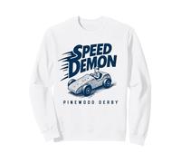Speed Demon! Funny Pinewood Derby Retro Cub Scouts Sudadera