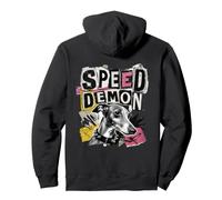 Speed Demon Italian Greyhound Whippet Sighthound Dog Sudadera con Capucha