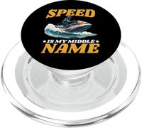Speed Is My Middle Name Conduciendo Corredor de Adrenalina - PopSockets PopGrip para MagSafe