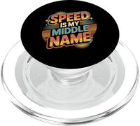 Speed Is My Middle Name Driving Adrenaline Racer - PopSockets PopGrip para MagSafe