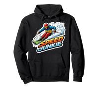 Speed Junkie Esquí Alpino Esquiador Adicto a la diversión Amante del esquí Sudadera con Capucha