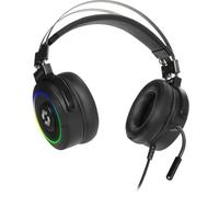 Speed-Link Orios RGB 7.1 PC Gaming Auricular - con micrófono Flexible, iluminación RGB, Ajustable, Negro
