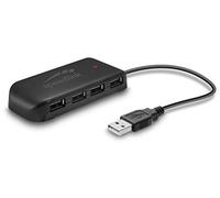 Speed-Link Snappy EVO USB Hub, 7-Port, USB 2.0, Active, Black
