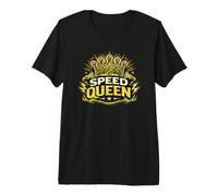 Speed Queen sobre Ruedas Derby Quad Disco Patines Patinador Camiseta Premium