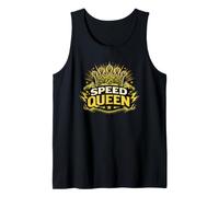 Speed Queen sobre Ruedas Derby Quad Disco Patines Patinador Camiseta sin Mangas