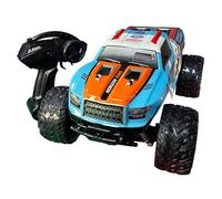 Speed Racer Coche Teledirigido RC, 2.4GHz Coche 1:10 Full Function, Alta Velocidad en Cualquier Terreno, Coche Interactivo p/Niños a Partir de 3 Años