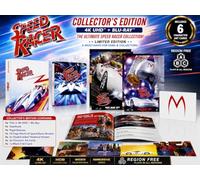 Speed Racer Ultimate Collector's Edition 4K Ultra HD + Blu-ray, Steelbook, Slipcase, 32-Page Booklet, Posters, Art Cards, Region Free