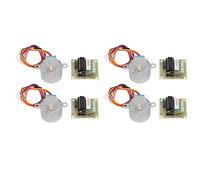 Speed Reduction Stepper Motor Kit 4 Phase UL2003 Drive Board Electrical Parts for DIY Projects