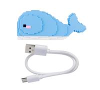 Speed USB2.0 - Divisor de concentradores de 4 puertos tipo C/USB para computadoras y oficinas con velocidad de transferencia de datos de 480 Mbps