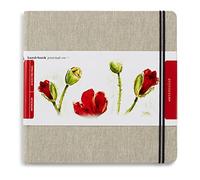 SPEEDBALL ART 769888 Art Journal 8.25X8.2 Nat.Linen, Cuadrado, Lino Natural, Square