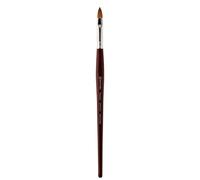 Speedball Art Products Escoda Prado Series Artist Watercolor & Acrylic Short Handle Filbert Paint Brush Size 14 Synthetic Sable