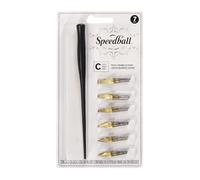Speedball Art Products Speedball C Style - Set de puntas de pluma para caligrafía