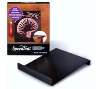 Speedball Gancho de banco y placa de entintado para tallado de impresión de bloques, 9 x 12 pulgadas, fabricado en Estados Unidos