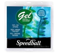 Speedball Placa de impresión de gel de 30,48 x 30,5 cm.