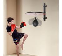 Speedball Plataforma Set Altura Ajustable Montaje en Pared Speedball Boxeo Boxeo Boxeo para Boxeo, Velocidad y Entrenamiento de Reacción