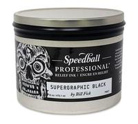 Speedball Professional Relief Tinta Supergrαfica Negra 16OZ
