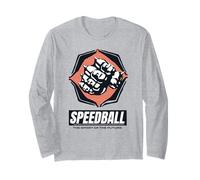 Speedball Retro Videojuego Deporte del Futuro Manga Larga